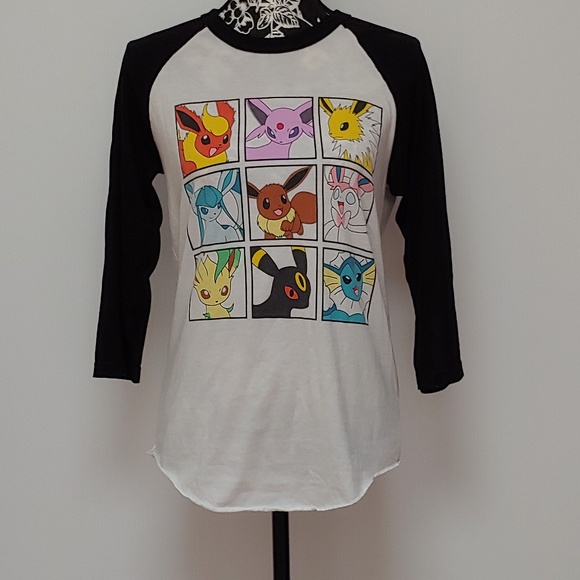 pokemon baseball tee